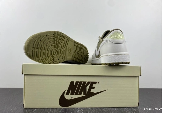Rep EP Travis FZ3124-200 Neutral Olive Jordan Retro Low Golf Scott 1 0901